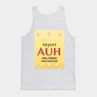 AUH Abu Dhabi airport Tank Top